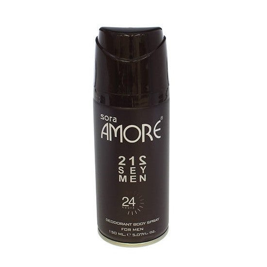 Sora Cosmetics Amore 21 Sey Body Spray for Him 150ml BD
