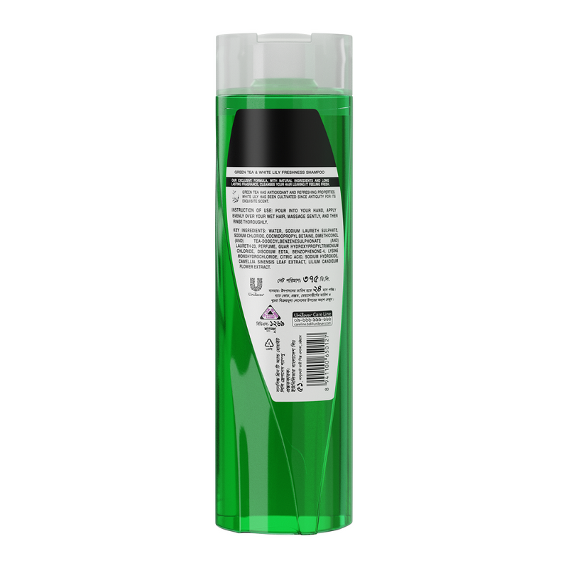 Sunsilk Green Tea & White Lily Freshness Shampoo 375ml BD