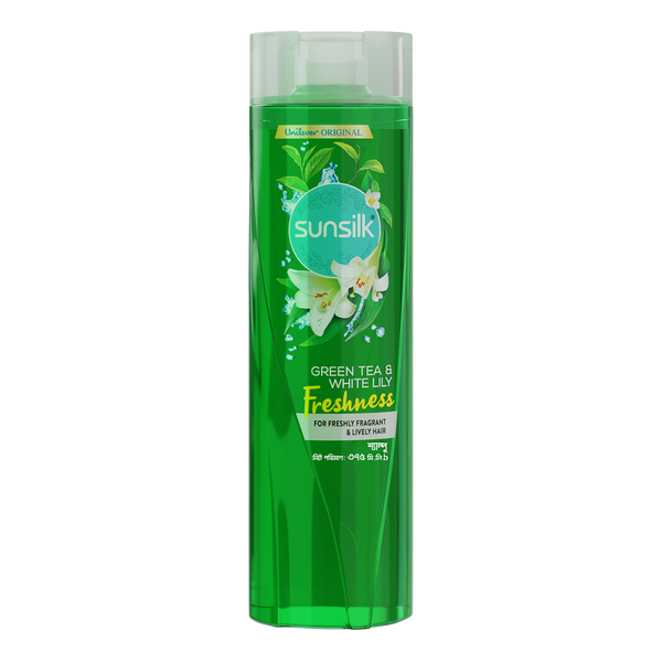 Sunsilk Green Tea & White Lily Freshness Shampoo 375ml BD