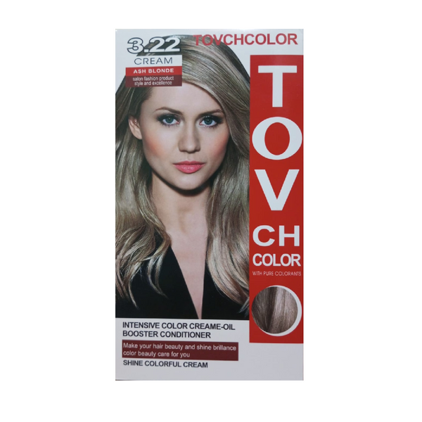 Tovch Intensive Color Creame-Oil 3.22 Ash Blonde 80ml BD