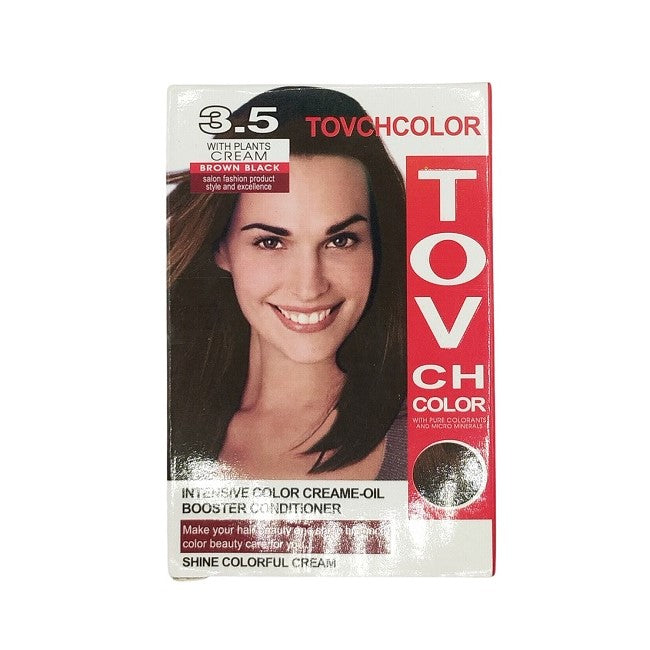 Tovch Intensive Color Creame-Oil 3.5 Brown Black 80ml BD