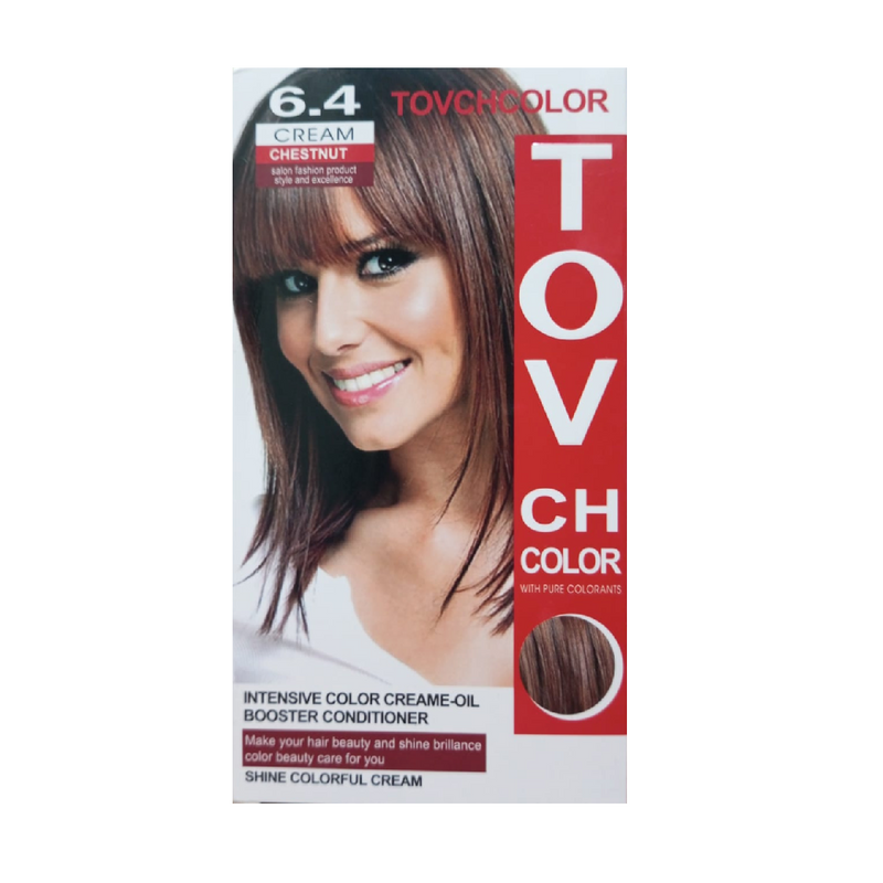 Tovch Intensive Color Creame-Oil 6.4 Chestnut 80ml BD