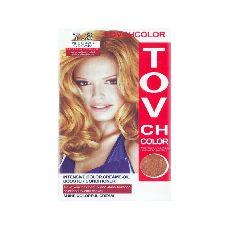 Tovch Intensive Color Creame-Oil 7.3 Medium Golden Blonde 80ml BD