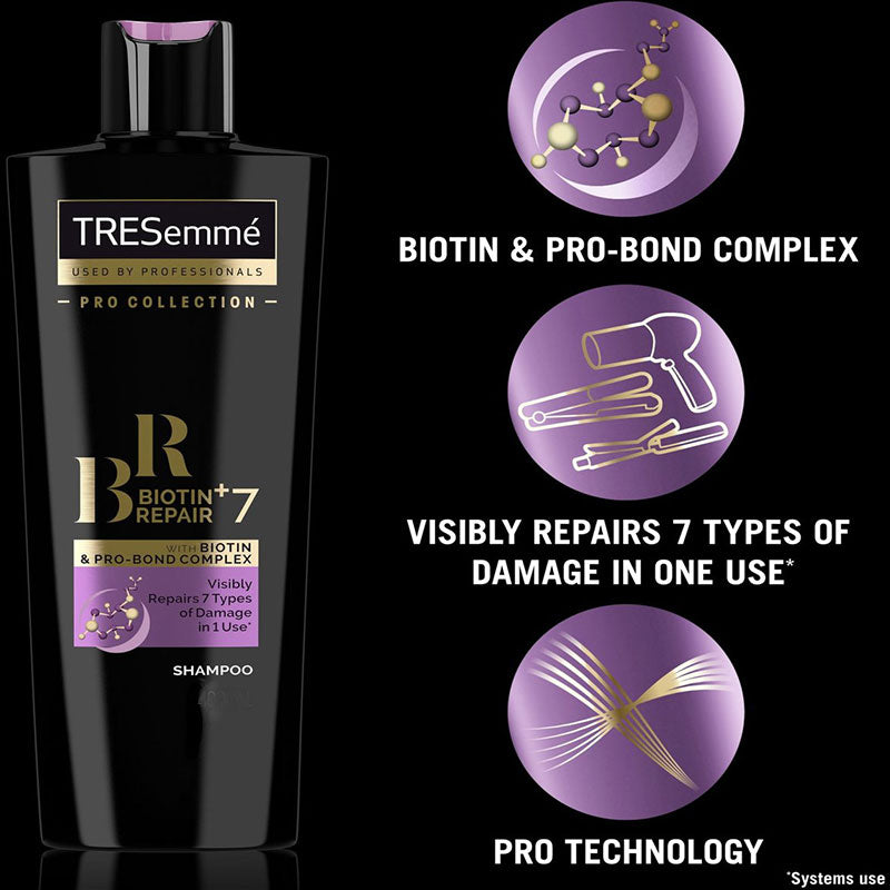 TRESemmé Pro Collection Biotin + Repair 7 Shampoo 700ml BD