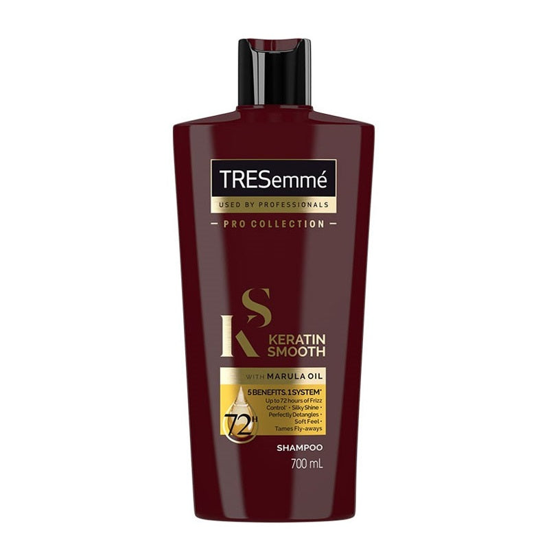 TRESemmé Pro Collection Keratin Smooth With Marula Oil Shampoo 700ml BD