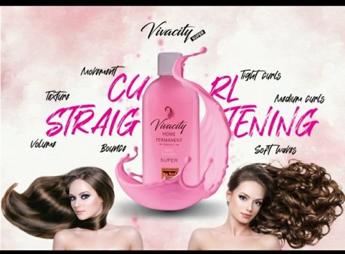 Velocity Super Home Permanent for Hair Curling & Straightening 100ml BD