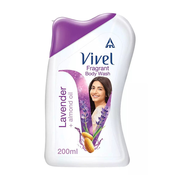 Vivel Lavender Almond Oil Body Wash 