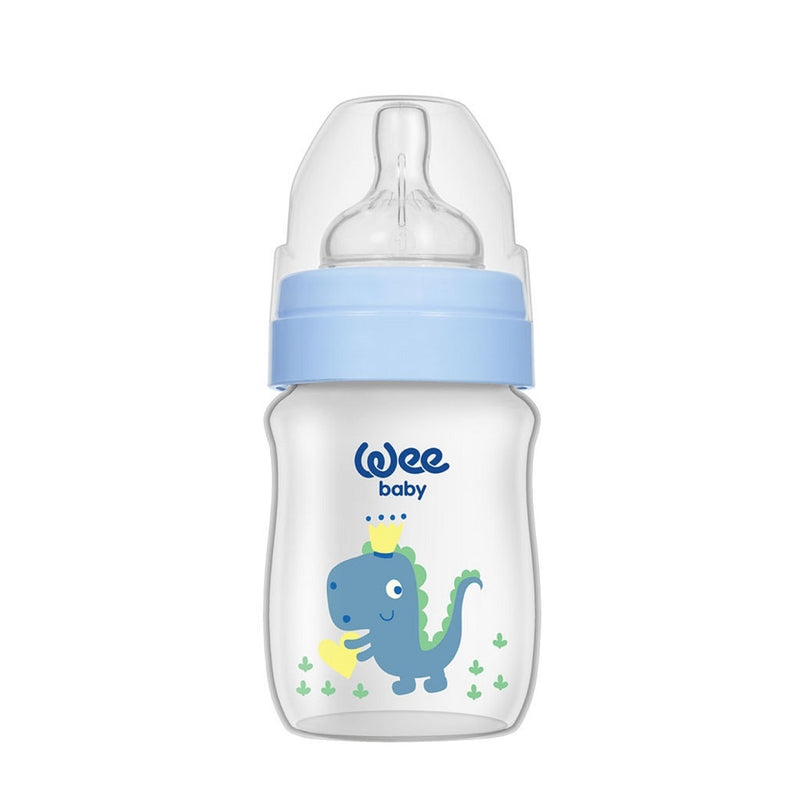 Wee Baby Classic Plus Wide Neck PP Bottle Baby Blue 150ml BD
