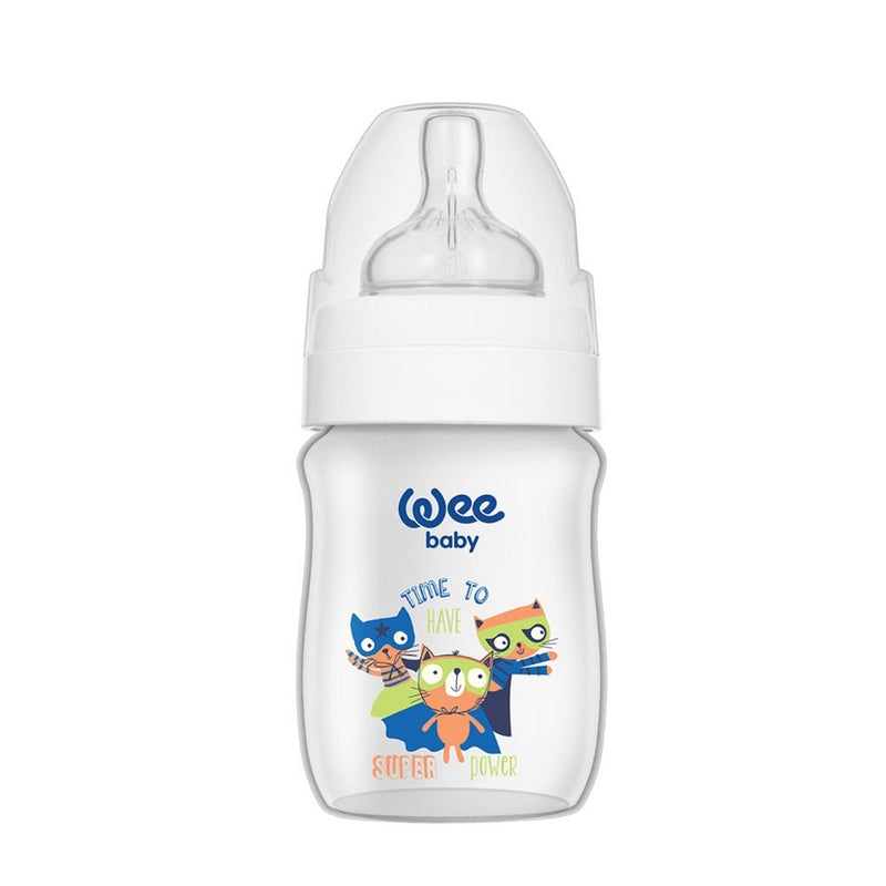 Wee Baby Classic Plus Wide Neck PP Bottle Baby White 150ml BD