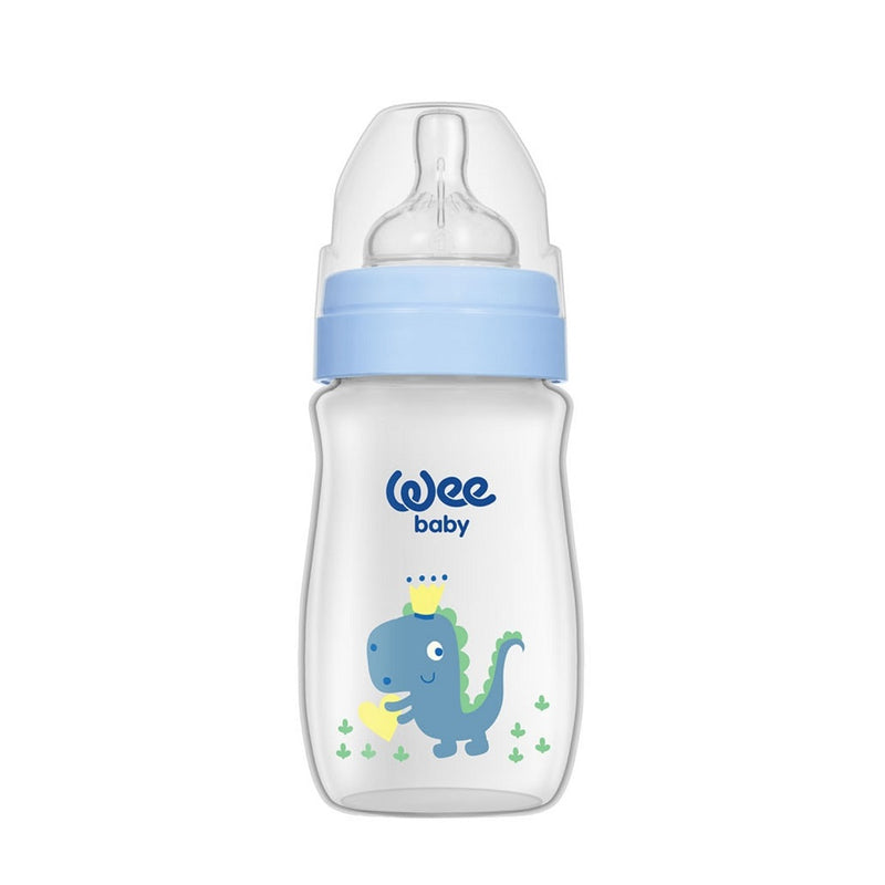 Wee Baby Classic Plus Wide Neck PP Bottle Baby Blue 250ml BD