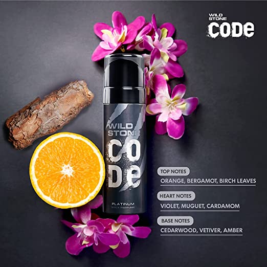 Wild Stone Code Platinum Body Perfume 120ml BD