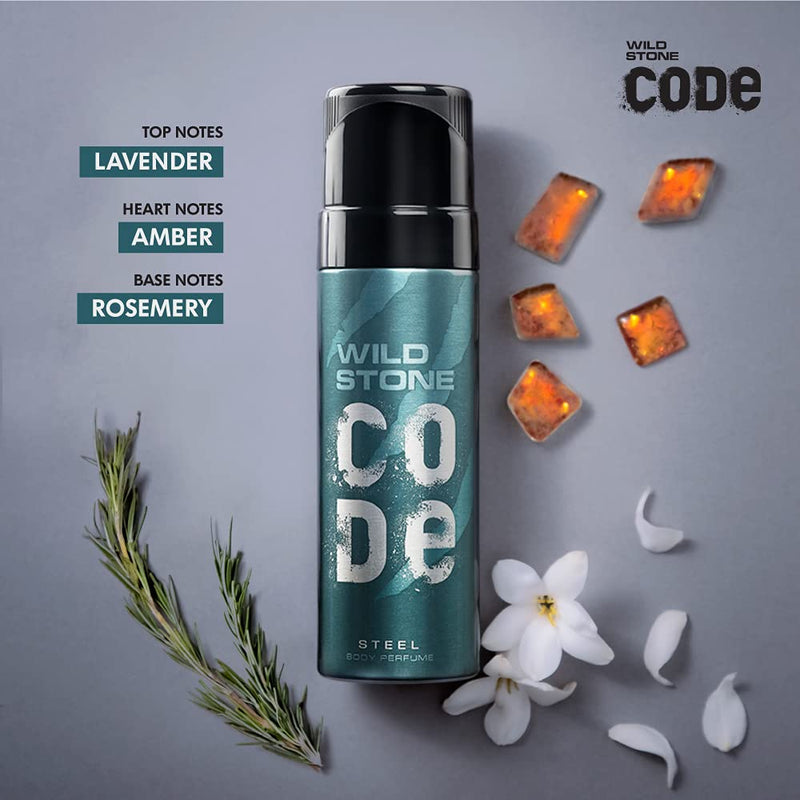 Wild Stone Code Steel Body Perfume 120ml