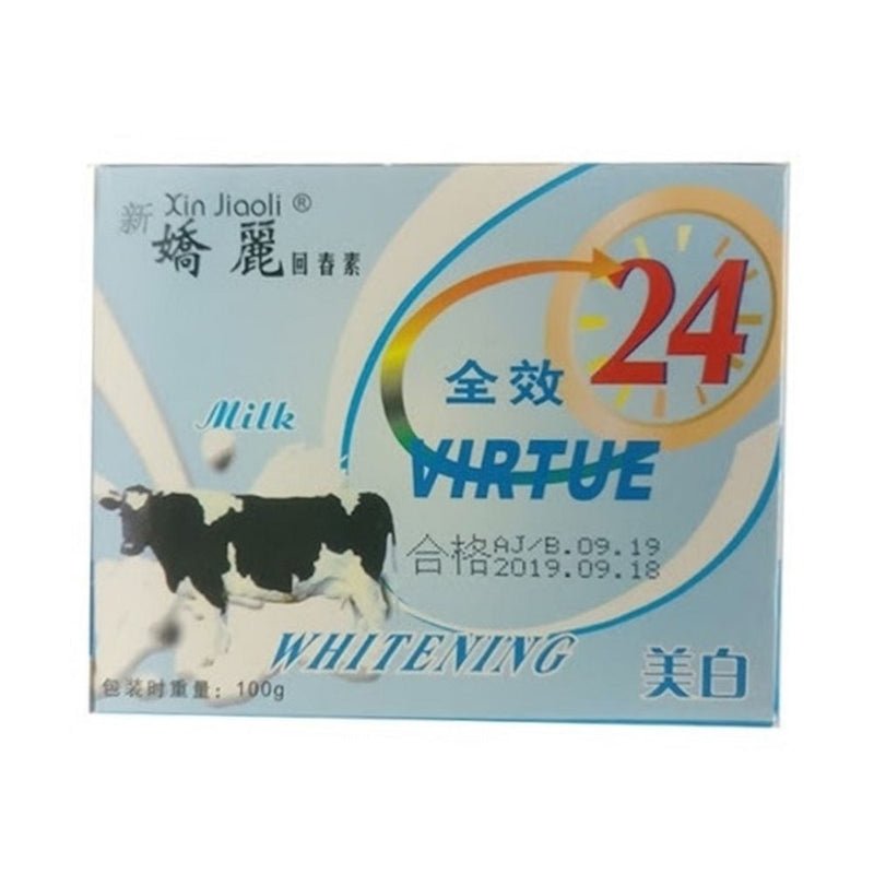 Xin Jiaoli Viture 24 Milk Whitening Soap 100g BD