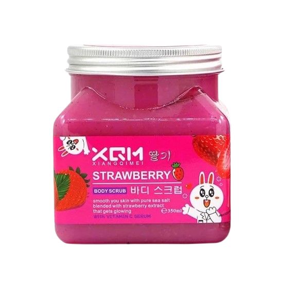 Xqm Strawberry Body Scrub 350ml BD