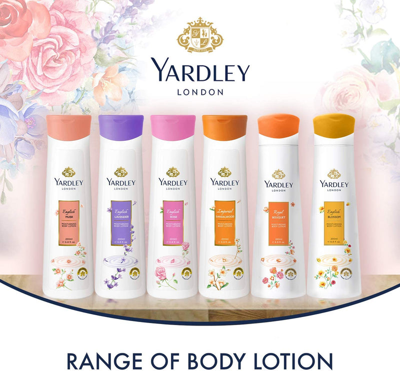 Yardley London English Lavender Moisturising Body Lotion 200ml BD