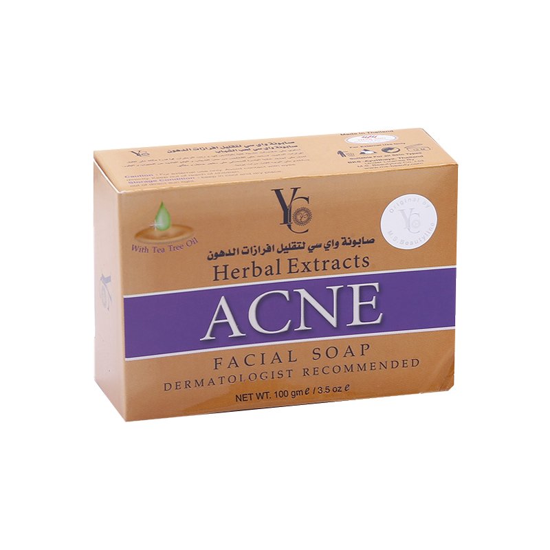YC Herbal Extracts Acne Facial Soap 100g BD