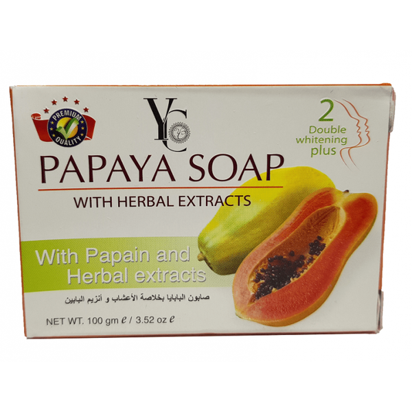 YC Herbal Extracts Papaya Soap 100 g