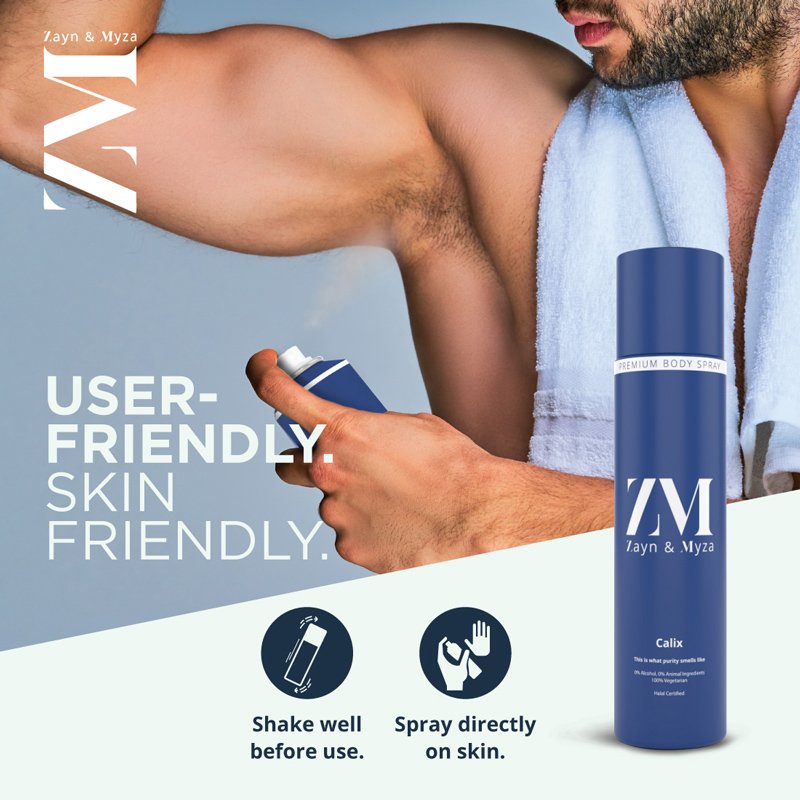 Zayn & Myza Calix Body Spray For Him 100ml