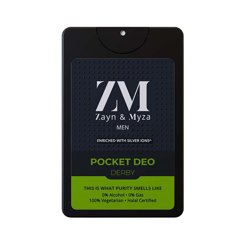 Zayn & Myza Derby Pocket Deodorant Spray for Him 18ml BD